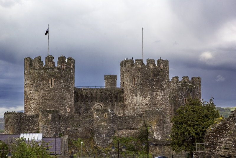 Conwy Wales May 2014